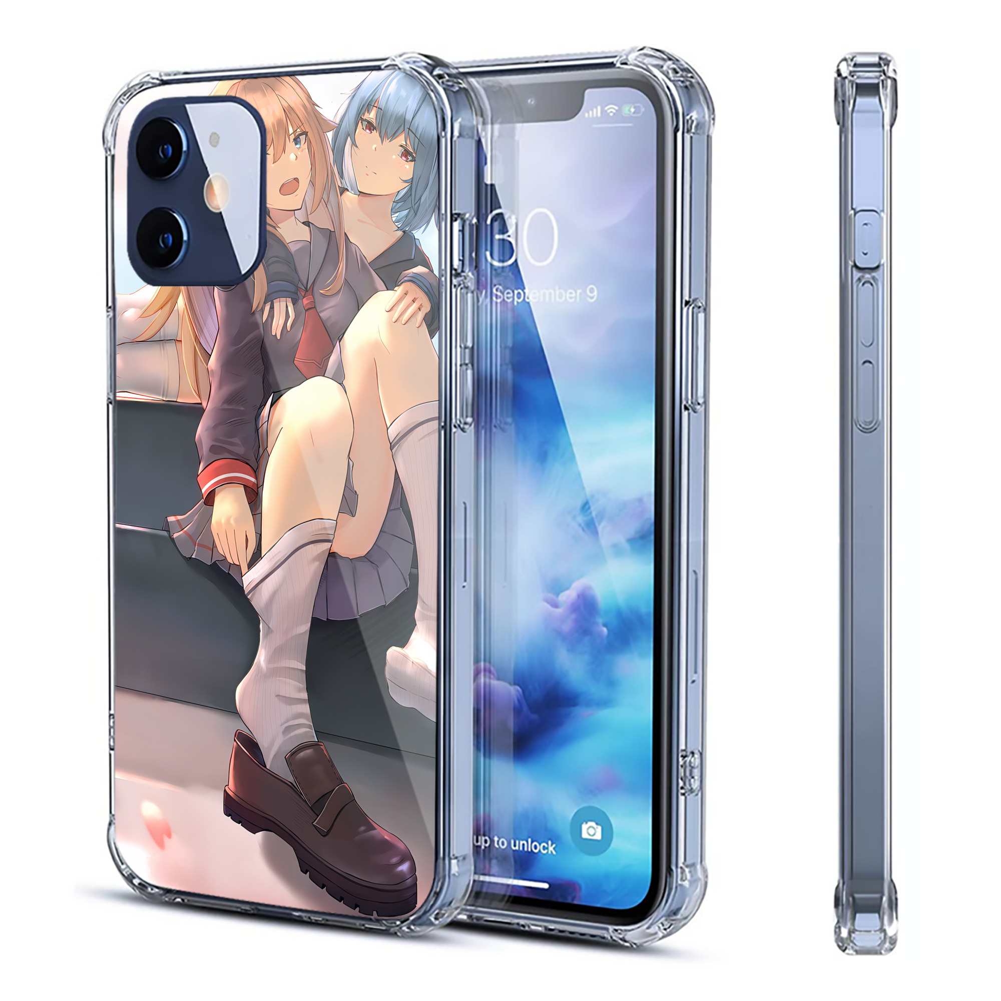（画像用） EVA 新世紀エヴァンゲリオン 【iPhone 12シリーズ対応】透明スマホケース（クリアソフトケース）